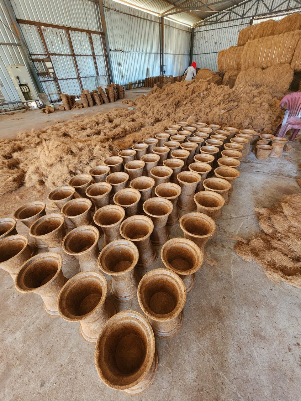 Coir processing in Tamil Nadu